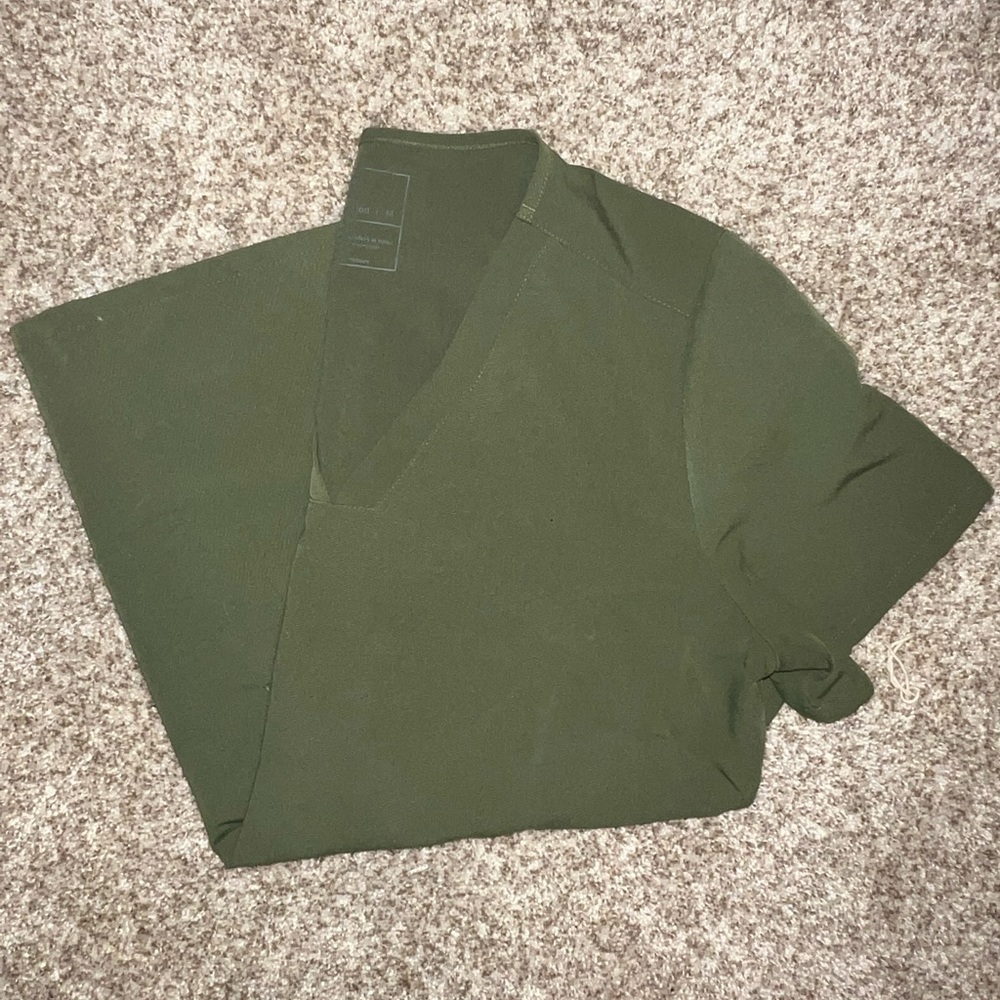 Women's Dark Olive Scrubs